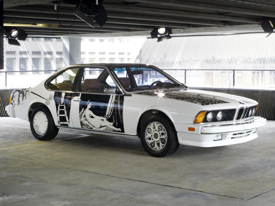  BMW 635 CSi Art Car by Robert Rauschenberg 1986 года  (фото 1 из 11)
